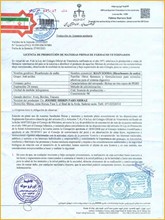 veterinary certificate-Spanish version